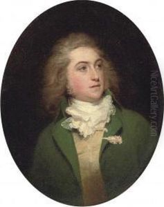 Portrait Of Lieutenant Paul Sandby by Sir William Beechey