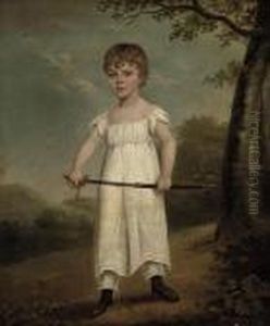 Portrait Of A Young Boy by Sir William Beechey