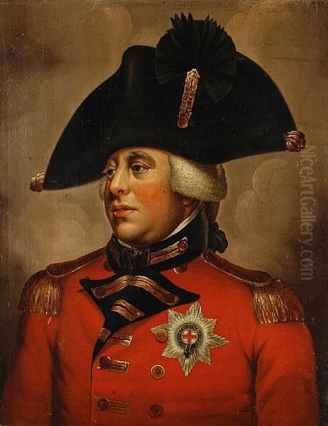 Portrait Of King George Iii Bust-length, In Uniform - view 1