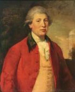 Portrait Of A Gentleman In A Red Coat Portrait Of A Gentleman In A Red Coat