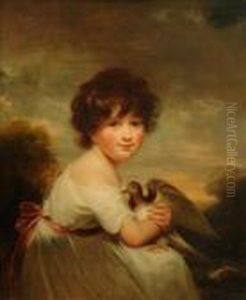 Portrait Of Mary Ann Hutton by Sir William Beechey
