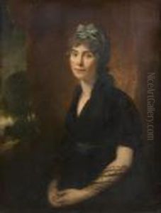 Portrait De Femme Au Nud Vert by Sir William Beechey