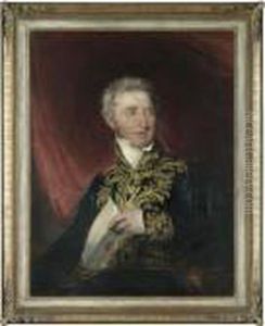 Portrait Of Sir William Hamilton (1730-1803) by Sir William Beechey