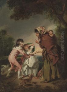 The Fortune Teller by Sir William Beechey