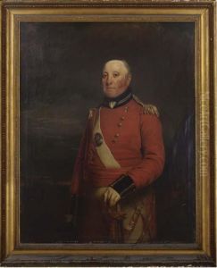 Portrait Of A Field Officer by Sir William Beechey