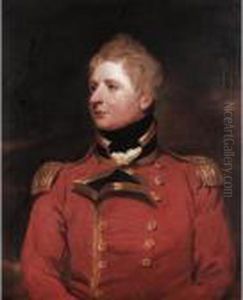 Portrait Of A Gentleman, Thought To Be Lieutenant-general Wheler by Sir William Beechey