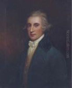Portrait Of A Gentleman In A Blue Coat