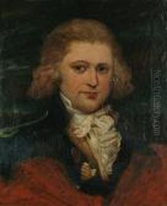 A Study Of A Gentleman In Naval Uniform by Sir William Beechey