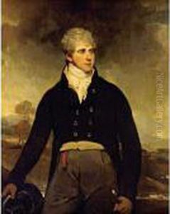 Portrait Of A Young Man, Said To Be Sir Harry Neal by Sir William Beechey