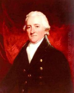 Portrait Of Samuel Brandram by John Hoppner