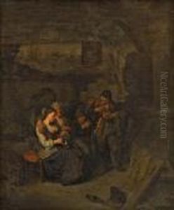 In Der Schenke by Cornelis (Pietersz.) Bega