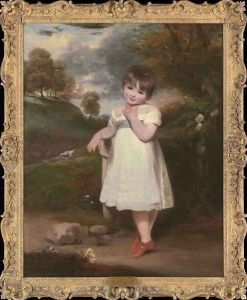 Portrait of Emma Laura Whitbread by John Hoppner