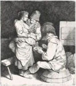 The Young Hostess (holl. 33) by Cornelis (Pietersz.) Bega