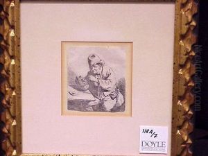 [man With Pipe] by Cornelis (Pietersz.) Bega