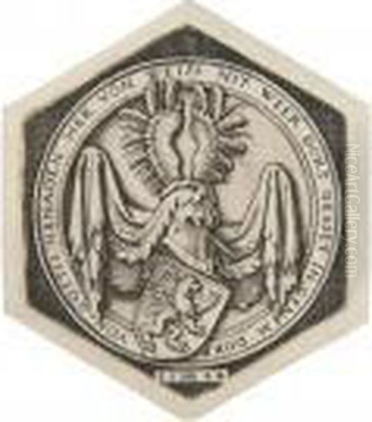 Coat Of Arms With A Lion - view 1