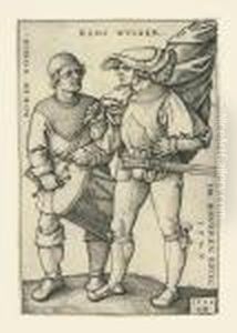 The Standard Bearer And Drummer