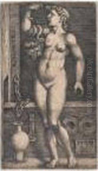 Cleopatra Standing. - view 1