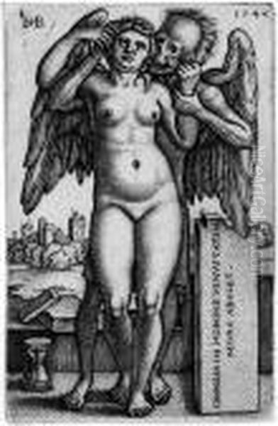 Der Tod Und Das Stehende Nackte Weib - view 1
