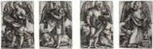 The Four Evangelists by Hans Sebald Beham