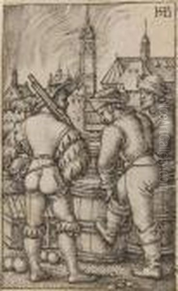 The Guard Near The Powder Casks - view 1