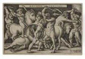 Hercules Battling The Centaurs