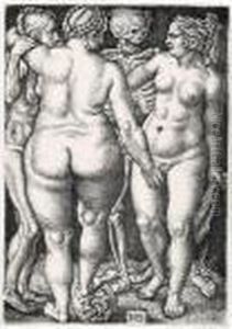 Death And Three Nude Women (holl.152)