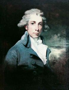 Portrait of Richard Brinsley Sheridan 1751-1816 by John Hoppner