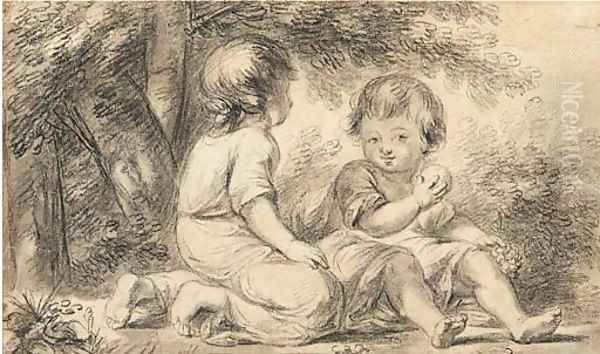 The artist's daughters - view 1