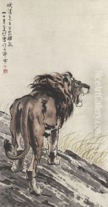 Lion by Xu Beihong