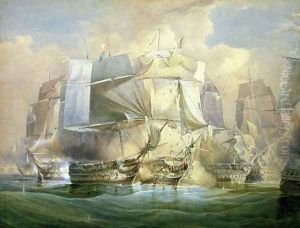 The Battle of Trafalgar the Beginning of the Action