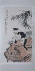 Cat by Xu Beihong