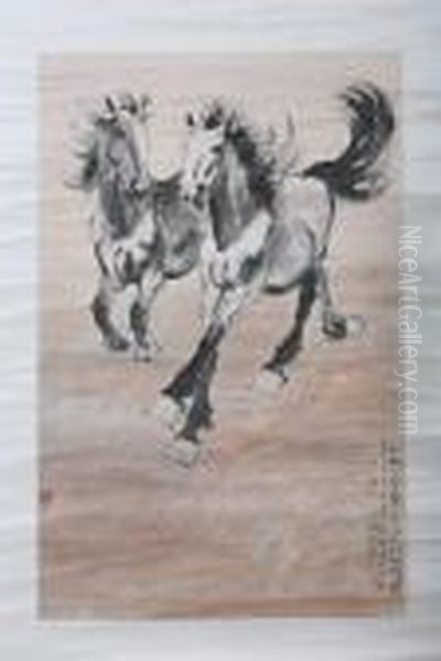 Two Horses - view 1