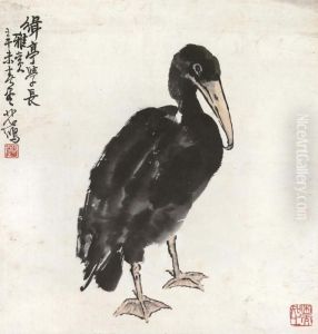 Cormorant by Xu Beihong