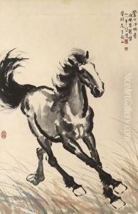 Stallion by Xu Beihong
