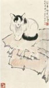 Cat by Xu Beihong