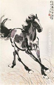 Galloping Steed by Xu Beihong