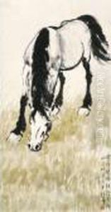 Grazing Horse by Xu Beihong