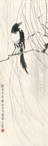 Magpies On The Willow Tree by Xu Beihong