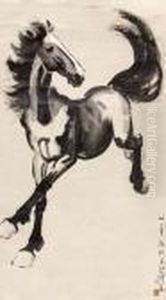 Horse by Xu Beihong