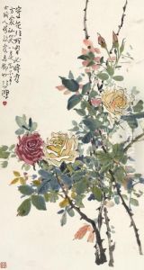 Rose Flower by Xu Beihong