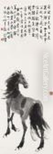 A Standing Horse - view 1