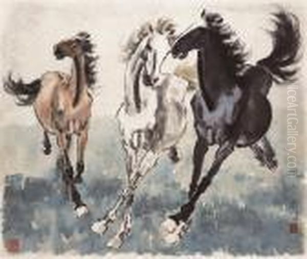 The Three Stallions - view 1