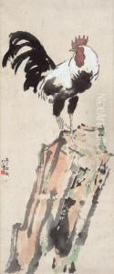 Rooster by Xu Beihong