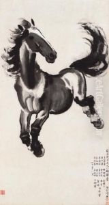 Stallion by Xu Beihong