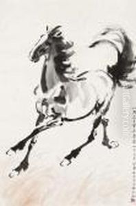 Running Horse by Xu Beihong