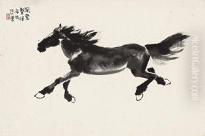 Running Horse by Xu Beihong