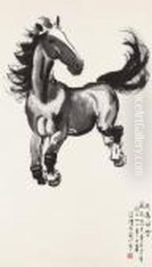Horse by Xu Beihong