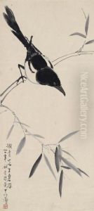 Magpie by Xu Beihong