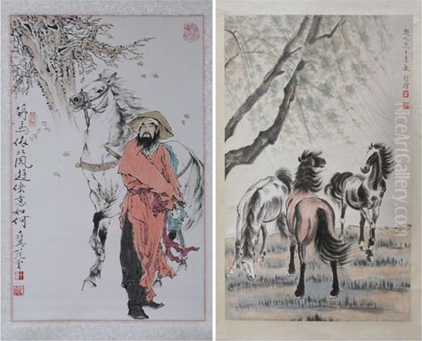 Three Horses - view 1