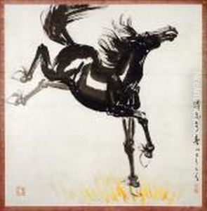 Galloping Horse by Xu Beihong
